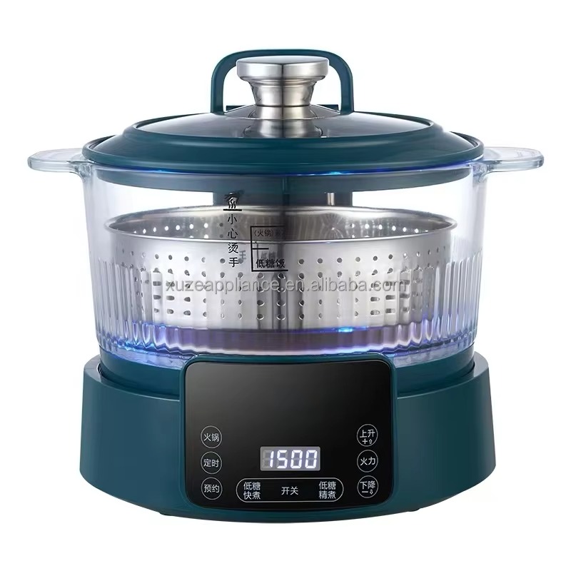 Food & Snacks Pdf - Zuckerarmer Dunkelgrüner 5L Reiskocher Elektrischer Hot