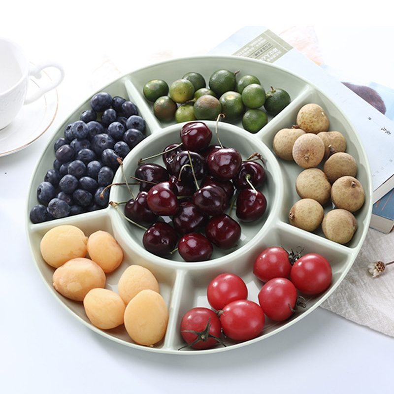 Food Platter Snacks - 6-fach Lebensmittel ablage Tablett Obst Snack