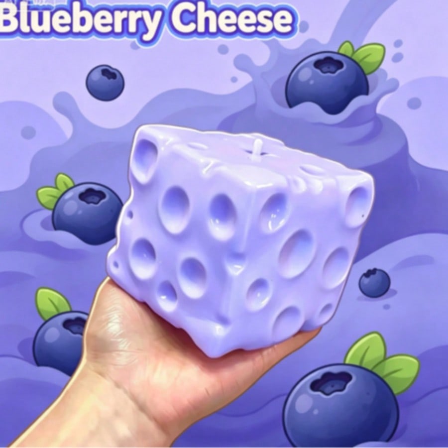Neues Blaubeerfarbenes Käse-Sq – Food & Snacks Pdf Bewertung und Preis