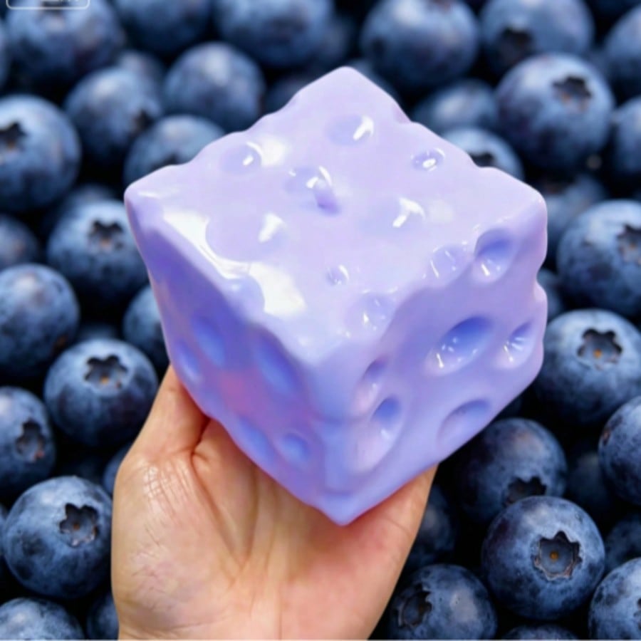 Neues Blaubeerfarbenes Käse-Sq – Food & Snacks Pdf Bewertung und Preis
