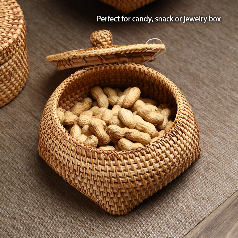 Handgewebte Rattan-Aufbewahrun – Food Snacks In Japan Bewertung und Preis