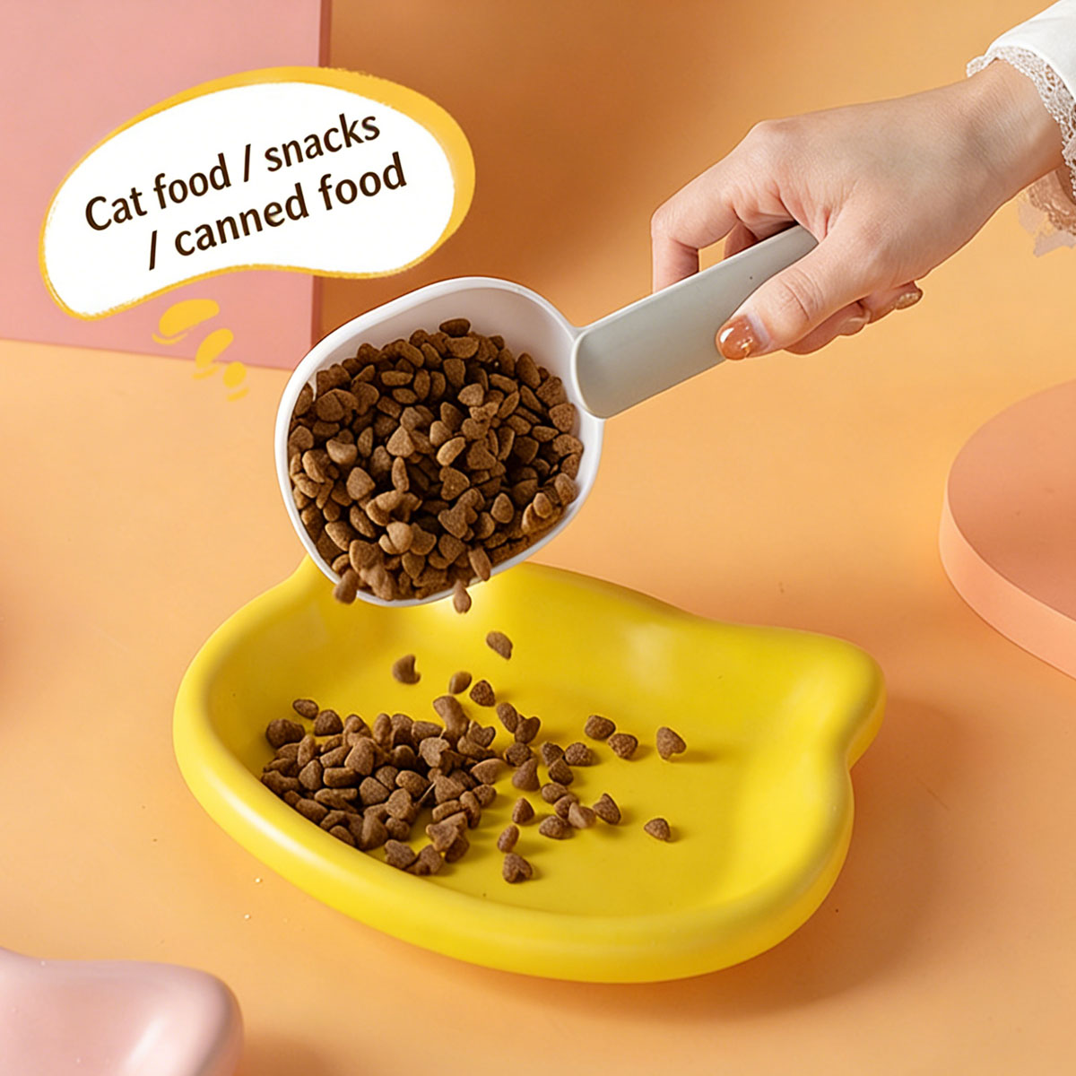 Niedliche Katzenförmige Snack- – Food Snacks Options Bewertung und Preis
