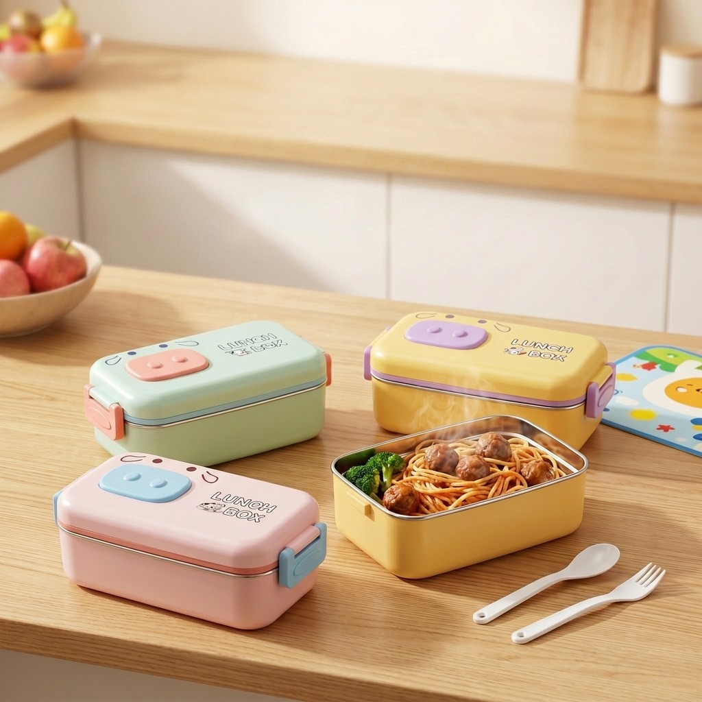 304 Edelstahl Bento-Box Auslau – Food Or Snacks Bewertung und Preis