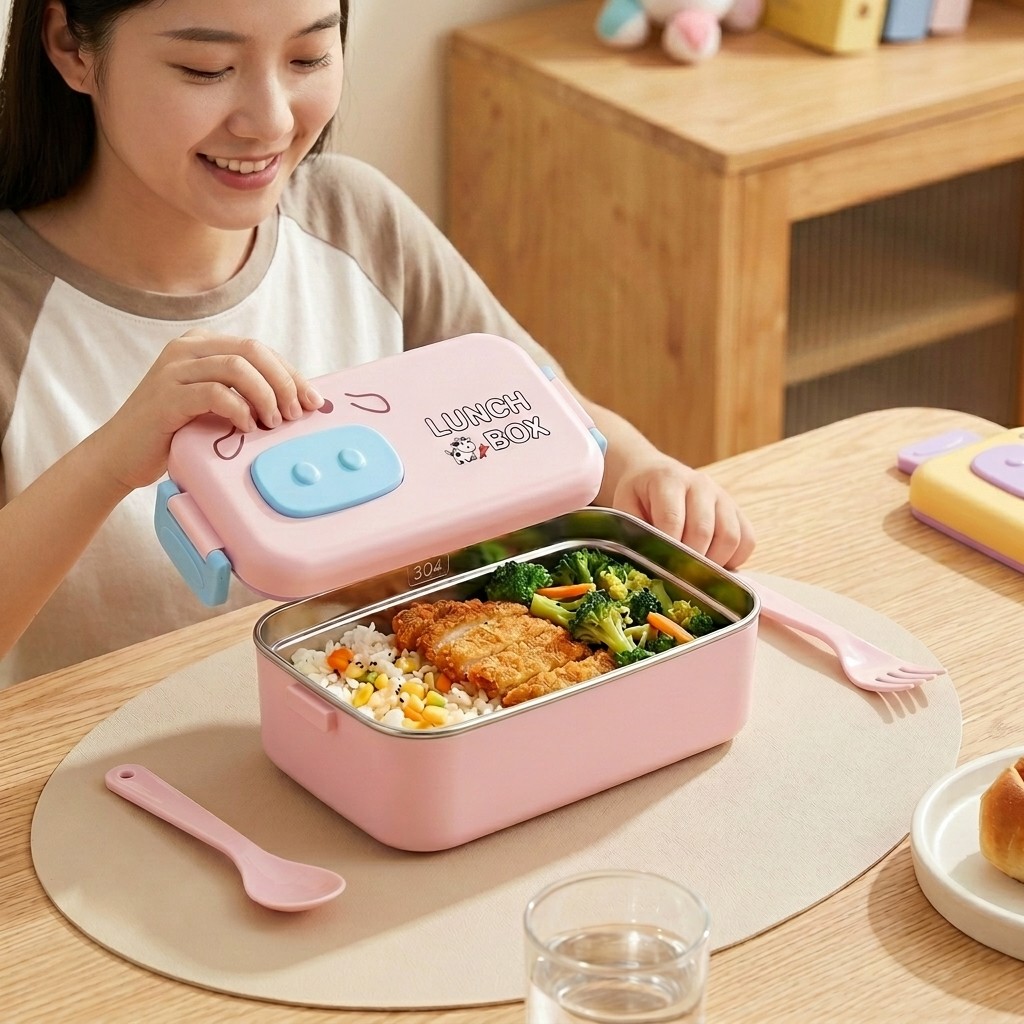 304 Edelstahl Bento-Box Auslau – Food Or Snacks Bewertung und Preis