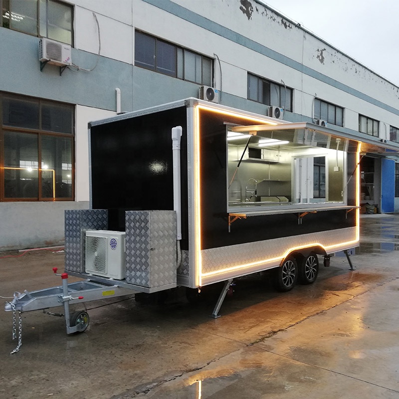 Quadratischer Imbisswagen, kun – Food Energy Snacks Bewertung und Preis