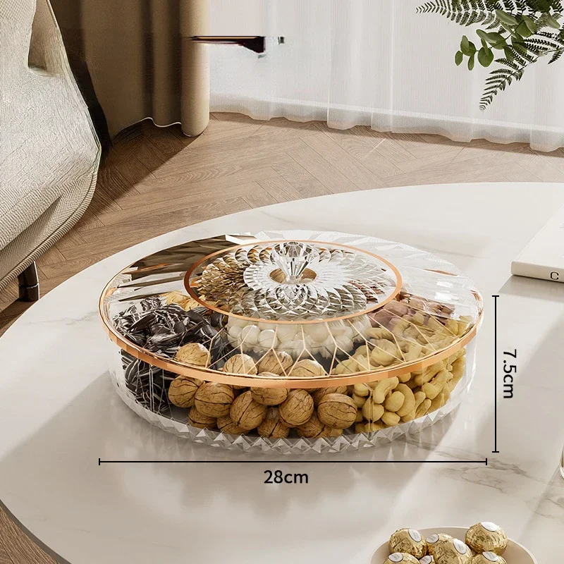 Drehbare Snack Lagerung Box Ob – Food Platter Snacks Bewertung und Preis