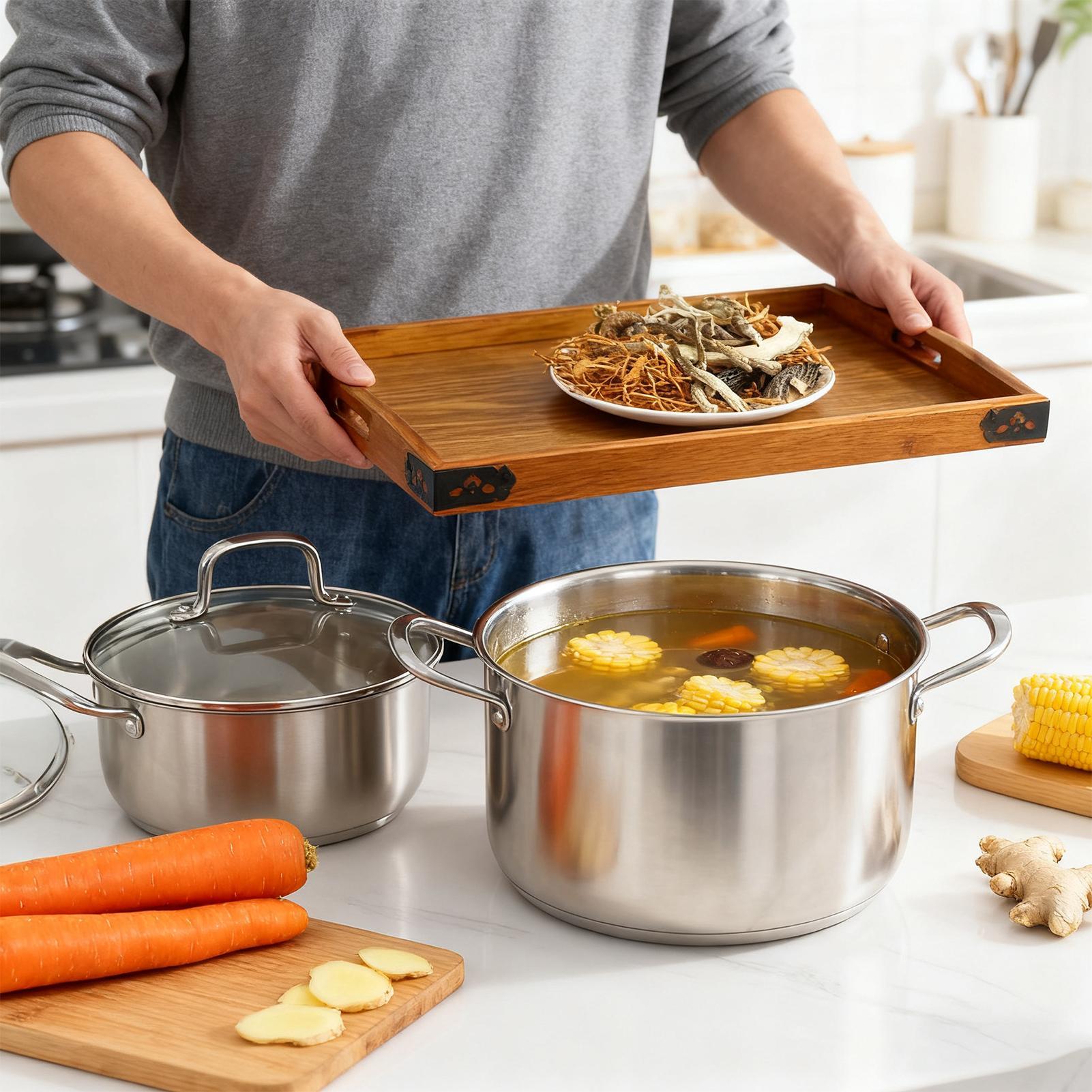 Serviertablett aus Holz mit Gr – Food Platter Snacks Bewertung und Preis